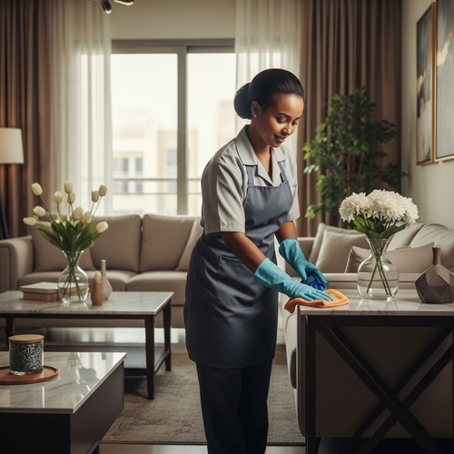 عامله منزليه بالساعه جده الخالديه