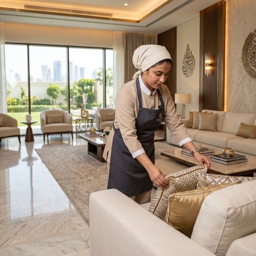 خادمات بالشهر حى الحمراء بجدة