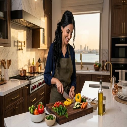 طباخة بالشهر الثقبة